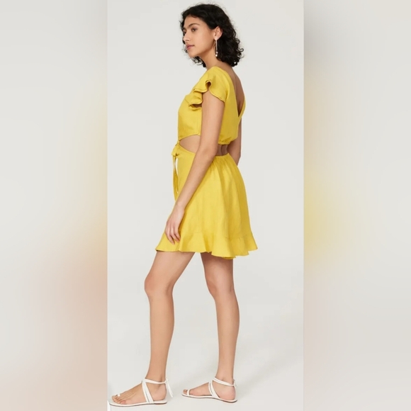 Marissa Webb x RTR Cutout Mini Dress. Size 8. - Picture 2 of 8